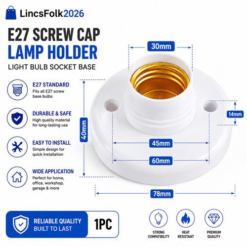 5pcs e27 screw cap - screw,