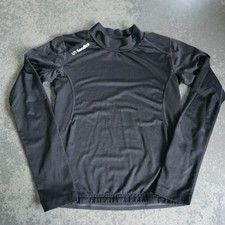 Black Base Layer Top Age 11-12