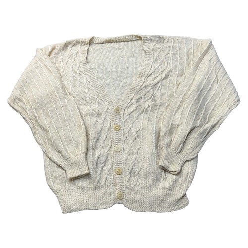 Vintage wool aran knit - vintage,