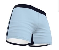 James Bond Daniel Craig Casino Royale Tribute Mens Swim Trunks Blue (by post)