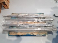 4x Super Heavy Duty 63mm Double Nut Flange 1500mm Precision Ground Ball Screw