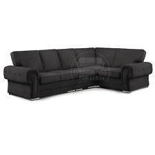 Milan Black Chenille Corner 3