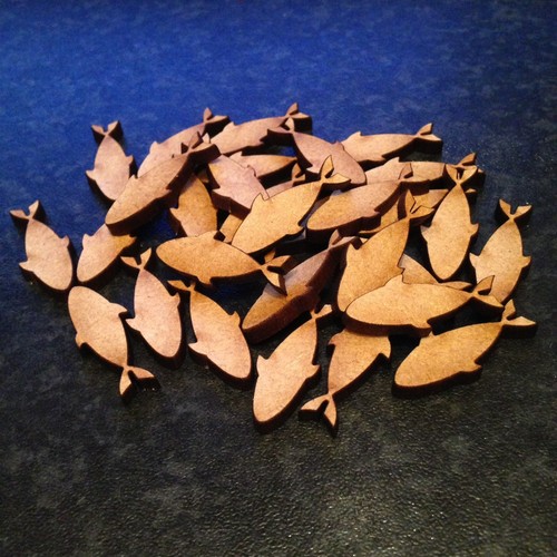 Mini fish size 25mm x - fish,