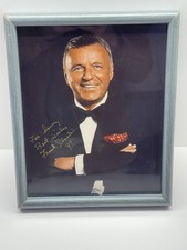 FRANK SINATRA HAND SIGNED AUTOGRAPHED 8X10 COLOR PHOTO