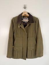 Joules Tweed Field Coat Jacket