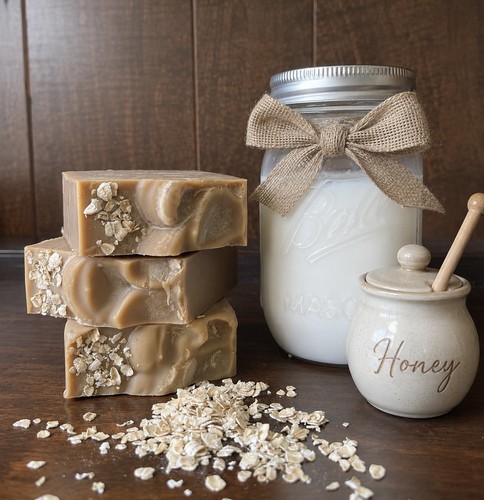 Handmade goat milk honey - goat’s,