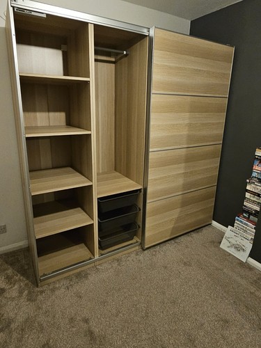 Ikea wardrobe with drawers - wardrobe,