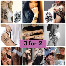 Womens Temporary Tattoos