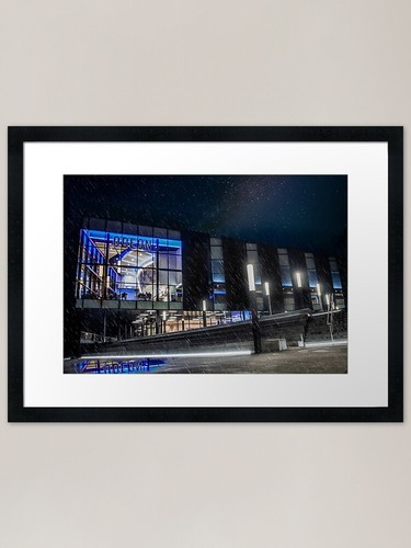 Northwich night framed - northwich, at