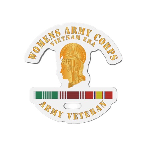 Die cut magnets - womens, army
