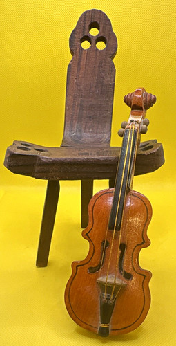 Vintage wooden miniature - vintage,