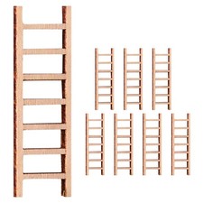  8 Pcs Mini Ladder Model Bonsai Decor Desktop Ladders Decorations
