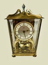 Vintage SCHATZ Brass Art Deco 400 Day Anniversary Clock 