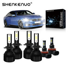 For BMW 3 Series F30 F31 Headlight Super White 2011-15 LED Fog Light Bulbs Kit