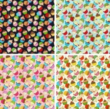 Cupcake 100% Cotton Poplin