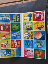  SUGAR PUFFS HONEY MONSTER STICKER SHEET 