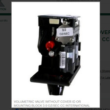 VOLUMETRIC VALVE WITHOUT COVER