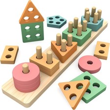 OSLINE Montessori Wooden Shape