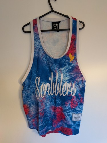 Scribblers tee room racerback - scribblers,