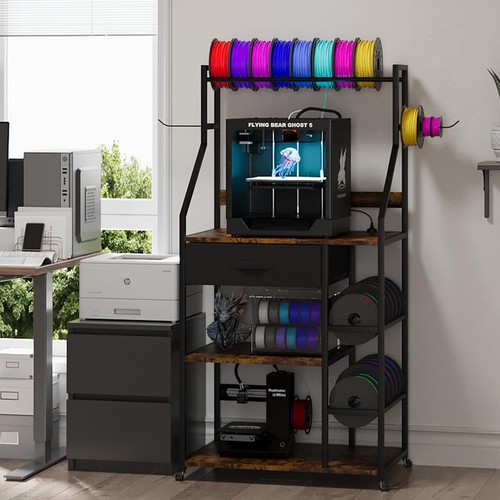 Tier printer stand - 4-tier,