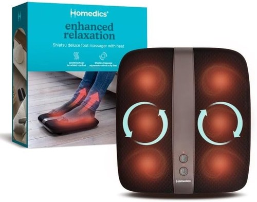 Homedics shiatsu deluxe foot - homedics,