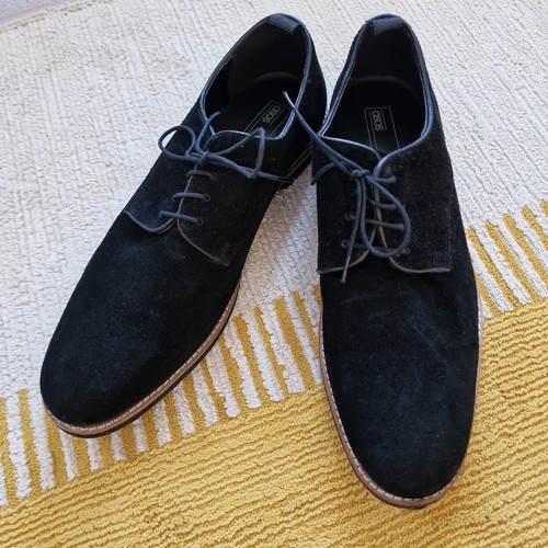 Asos mens suede black shoes - mens,