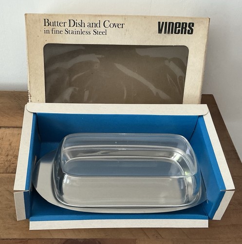 Viners stainless steel butter - stainless,