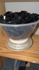 500g of Black LEGO Bricks And Pieces