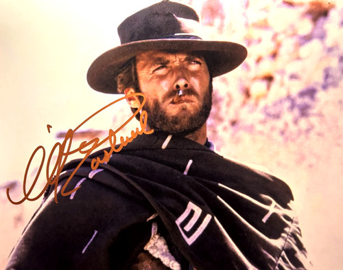 Clint eastwood signed good - clint, (good