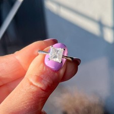 1.55ct Princess Cut Diamond