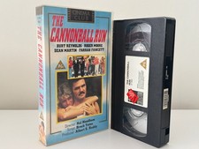 The Cannonball Run - Burt Reynolds, Farrah Fawcett - PAL VHS Video Tape (T152)