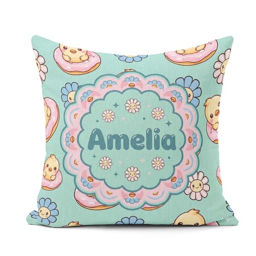 Cushion throw pillow kawaii - throw,