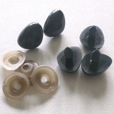 Pk of 5 BLACK NOSES -