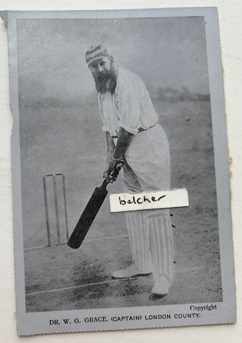 C1904 cricket g grace - c1904, w