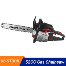 52cc Gas Powered Chainsaw with