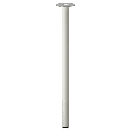 Ikea olov adjustable leg white - leg,