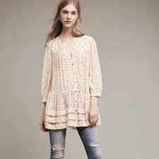 Anthropologie Paccia Tunic By Maeve Size Small