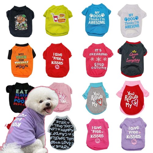 Pet dog shirt puppy vest - pet,