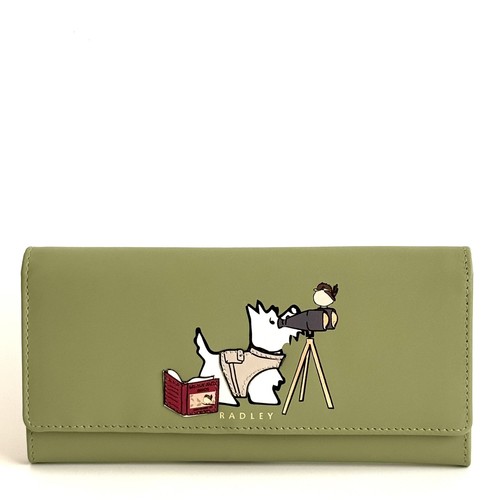 Radley purse green leather - radley,