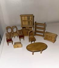 Vintage Wooden Dolls House