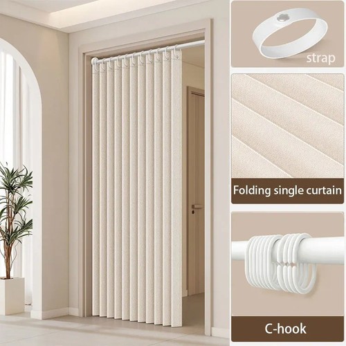 Pvc folding door oak effect - effect,
