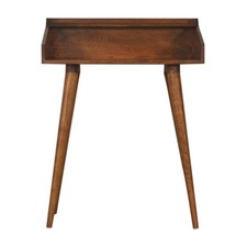 Open Chestnut Scandi Desk