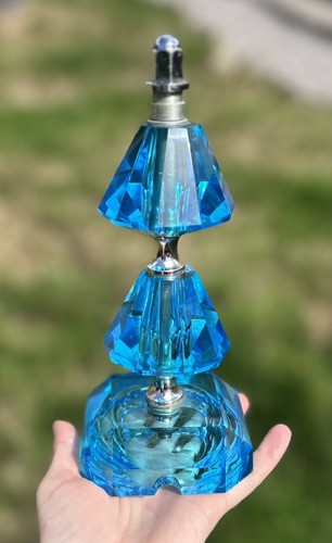 Vintage mid century blue - vintage,