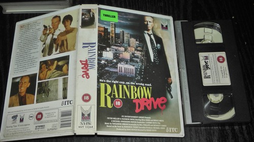 Rainbow drive vhs video - rainbow, tape
