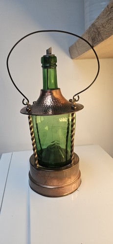 Italian copper and glass - and,