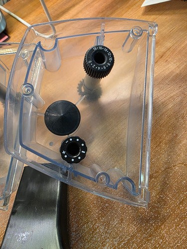 Parts clear plastic bean - clear,