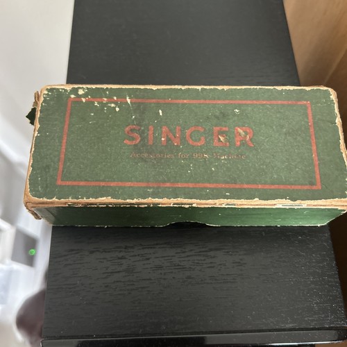 Vintage singer sewing - sewing, machine
