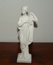 Vintage Greek Alabaster Aphrodite Sculpture Figurine 25cm Tall