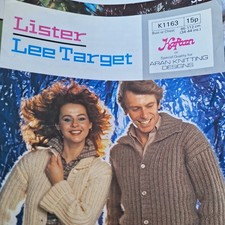 Vintage 1163 Lister Lee Aran