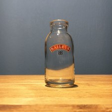 x2 Baileys milk bottle shot glasses 